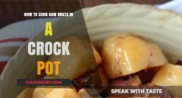 Crock Pot Cooking: Raw Brats Made Easy