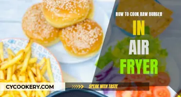 Air Fryer Raw Burgers: Cooking to Perfection