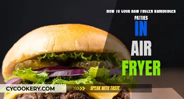 Air Fryer Hack: Cooking Frozen Hamburger Patties
