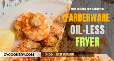 Cooking Shrimp: Farberware Oil-less Fryer Magic