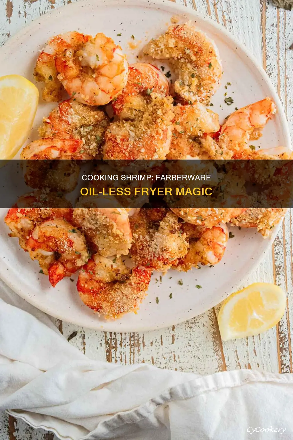 how to cook raw shrimp in farberware oil-less fryer