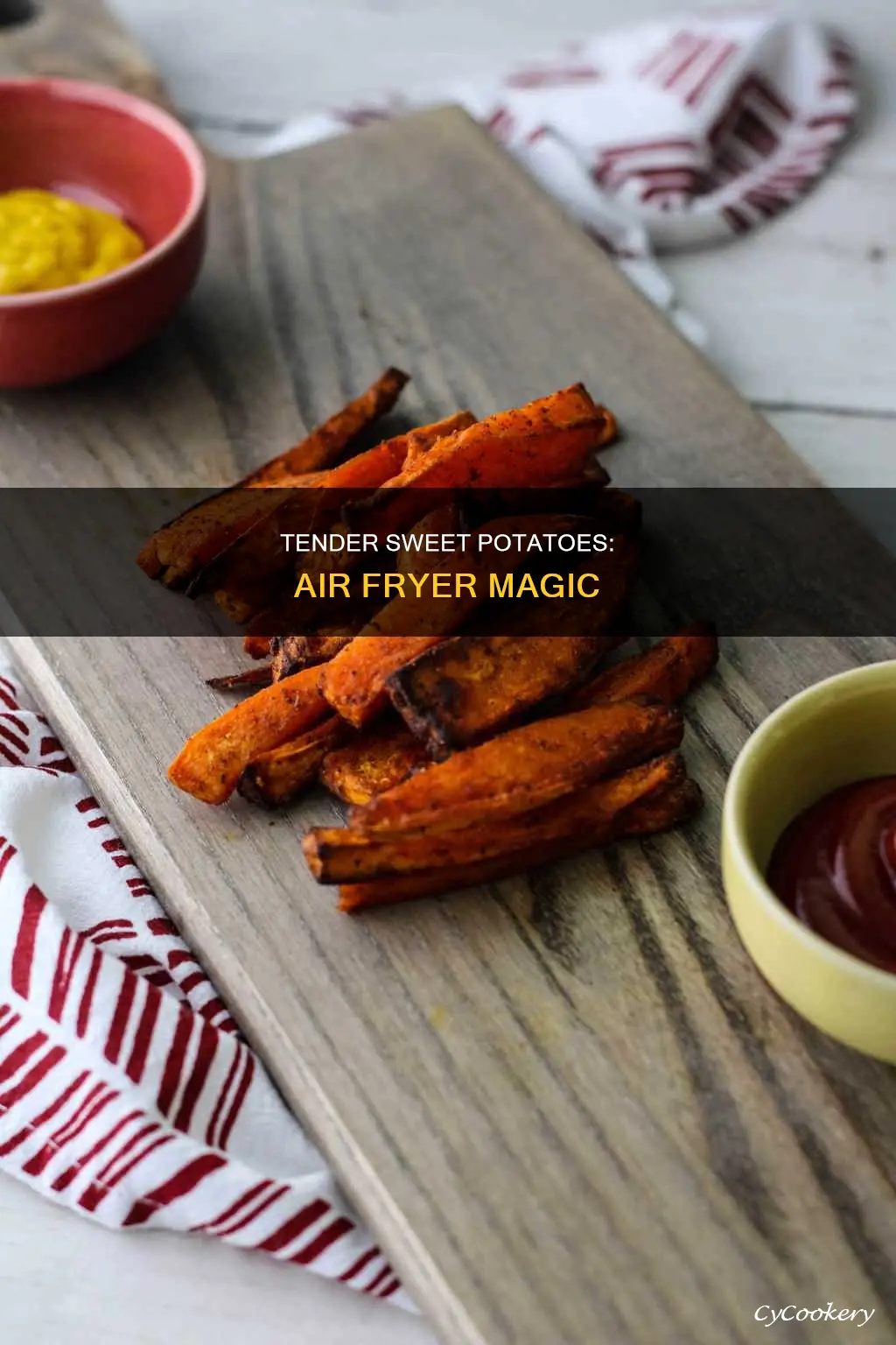 how to cook raw sweet potatoes in air fryer