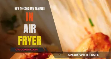 Tamale Transformation: Air Fryer Magic for Perfectly Cooked Raw Tamales