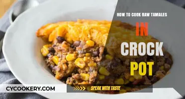 Cooking Raw Tamales: Crock-Pot Method
