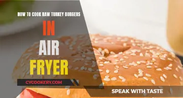 Air-Fryer Turkey Burgers: Quick, Easy, Juicy
