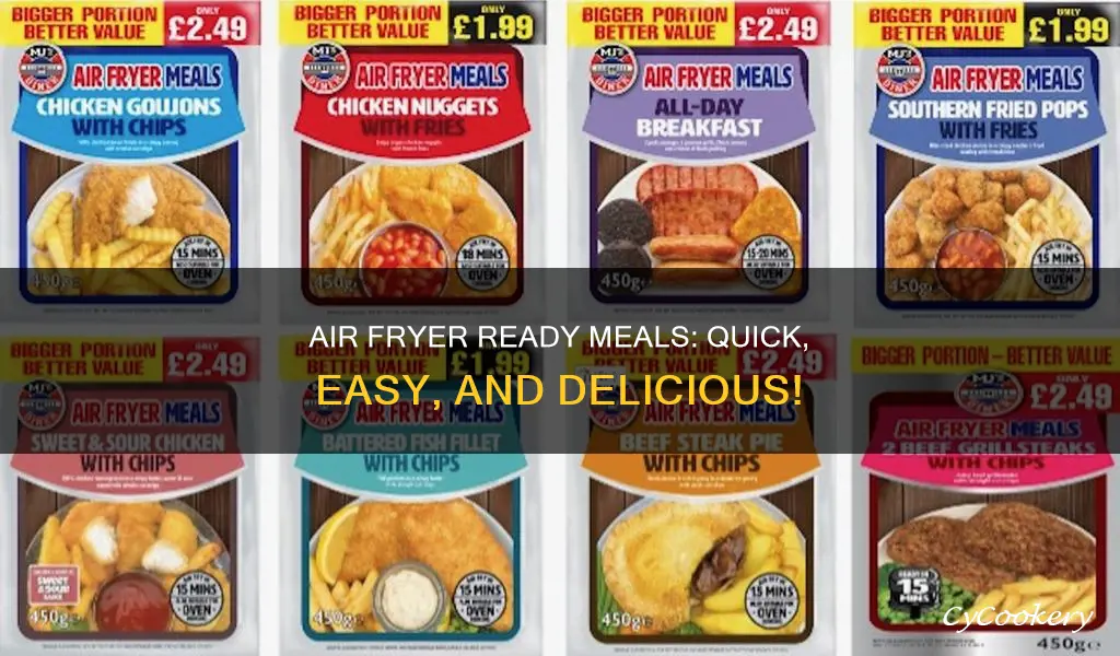 how to cook ready meals in air fryer
