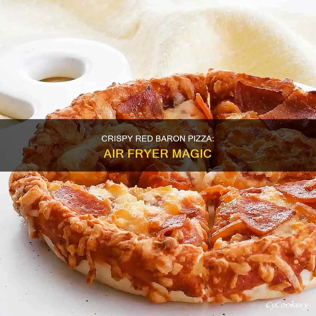 how to cook red baron pizza in air fryer