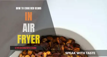Air-Frying Red Beans: A Quick, Easy, and Healthy Treat