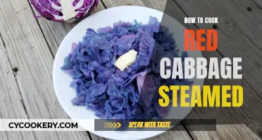 Steaming Red Cabbage: A Simple, Healthy Cooking Method