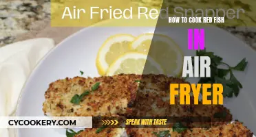 Air-Fried Red Fish: Quick, Crispy, and Delicious