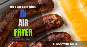Air-Fryer Red Hot Sausage: Quick, Crispy, and Delicious!