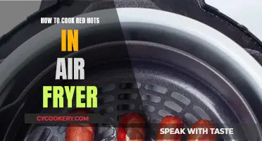 Air-Fryer Red Hots: Quick, Crispy, and Delicious