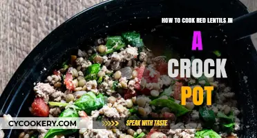 Crock-Pot Red Lentils: An Easy, Healthy Comfort Food