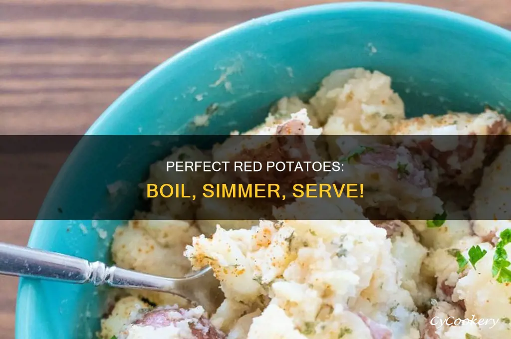 how to cook red potatoes in a pot