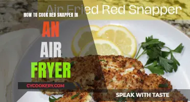 Air-Fried Red Snapper: A Quick, Crispy Delight