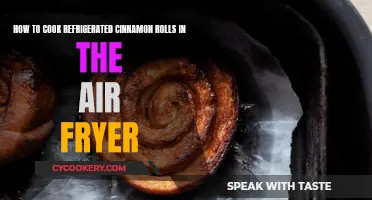 Air-Fryer Cinnamon Rolls: Quick, Easy, and Delicious!