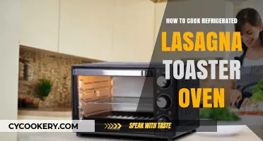 Perfectly Cook Refrigerated Lasagna in Your Toaster Oven: Easy Steps