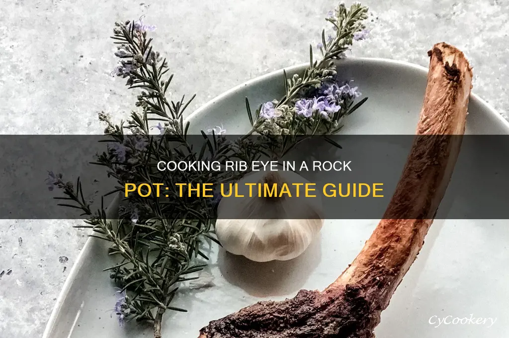 how to cook rib eye in rock pot