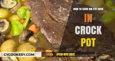 Rib Eye Roast: Slow Cooker Style