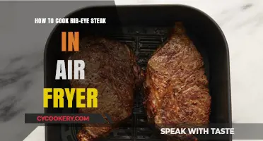 Air Fryer Rib-Eye: Perfect Steak, Fast and Easy!