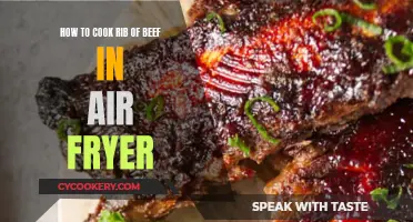 Air-Fried Rib of Beef: A Quick, Juicy Feast