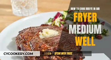 Air-Fried Ribeye: Medium-Well Perfection