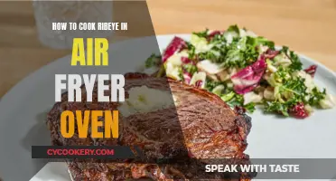 Cooking Ribeye in an Air Fryer Oven: A Quick Guide