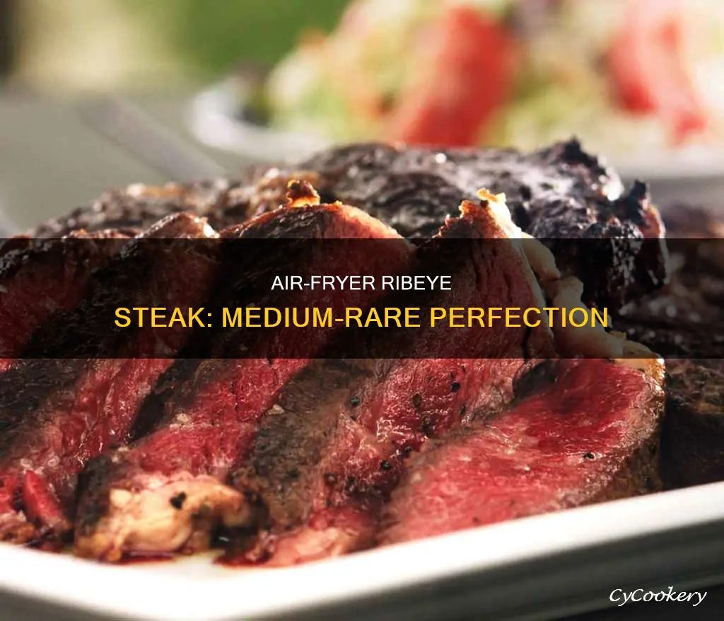 how to cook ribeye steak medium rare in air fryer