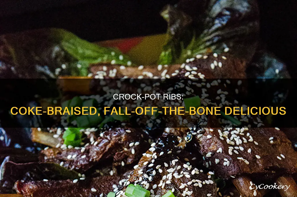 how to cook ribs in a crock pot with coke