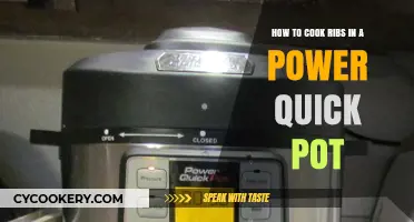 Power Quick Pot Ribs: Tender, Juicy, and Fast
