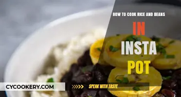 Cooking Rice and Beans: Instant Pot Magic