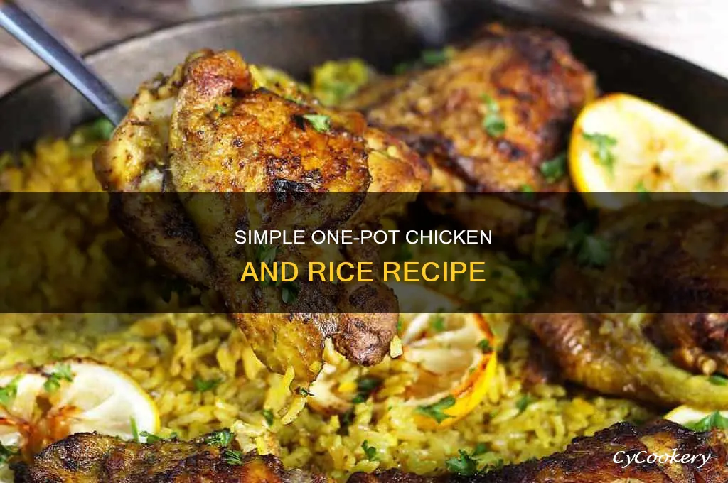 how to cook rice and chicken in one pot