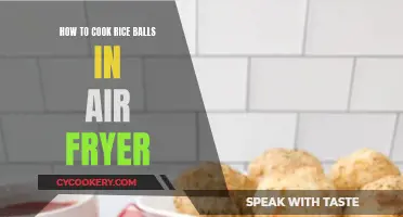Air-Fryer Rice Balls: A Quick, Crispy Treat