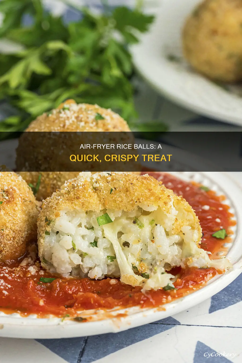 how to cook rice balls in air fryer