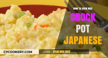 Cooking Japanese Rice: Crock Pot Mastery
