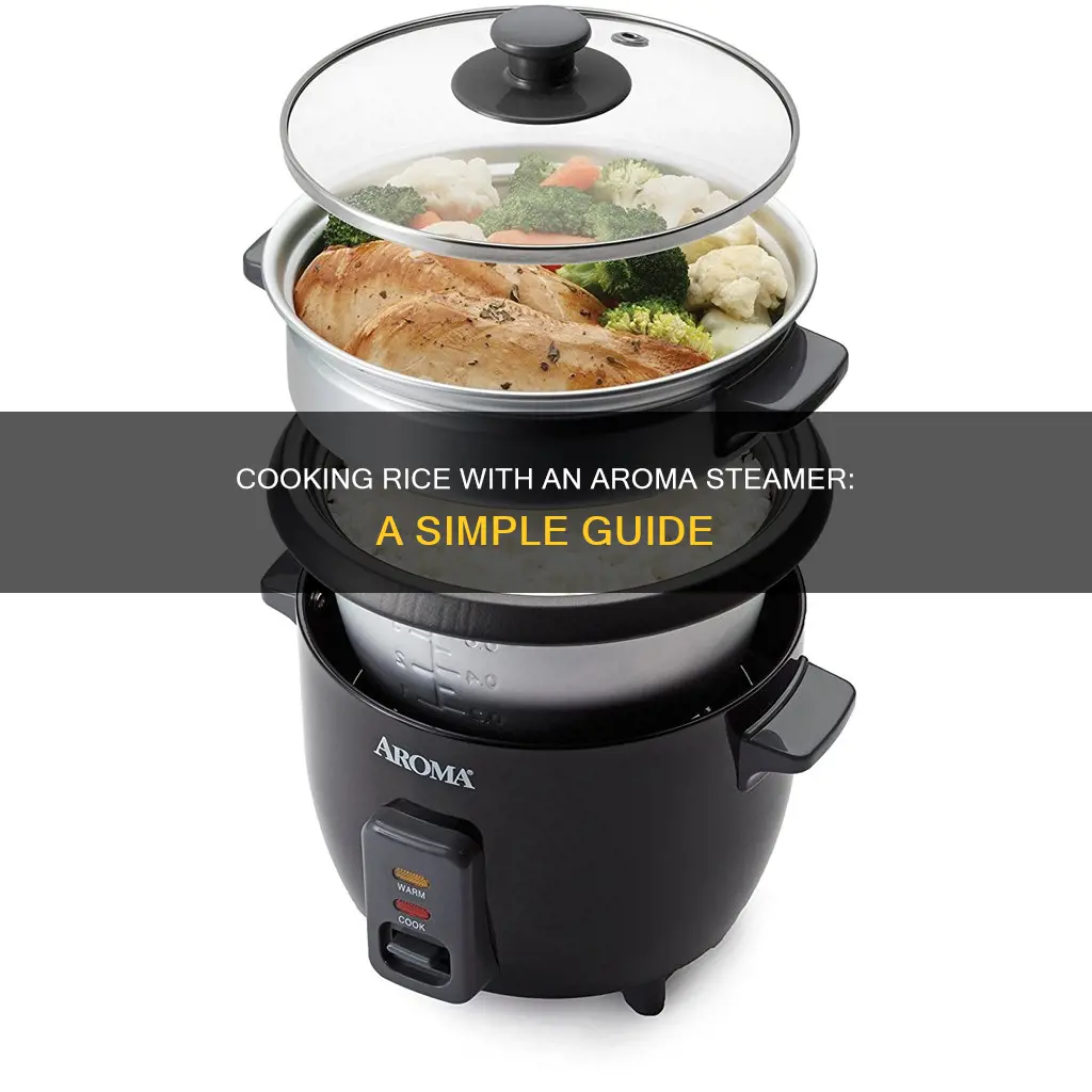 how to cook rice in a aroma steamer