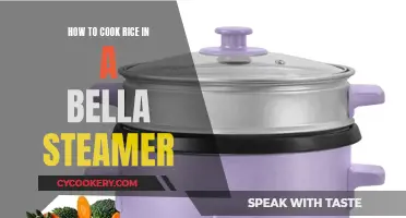 Cooking Rice with a Bella Steamer: A Simple Guide