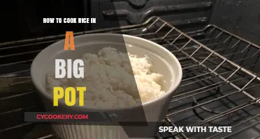 Cooking Rice in a Big Pot: A Simple Guide
