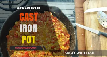 Cast Iron Pot: Cooking Rice the Right Way