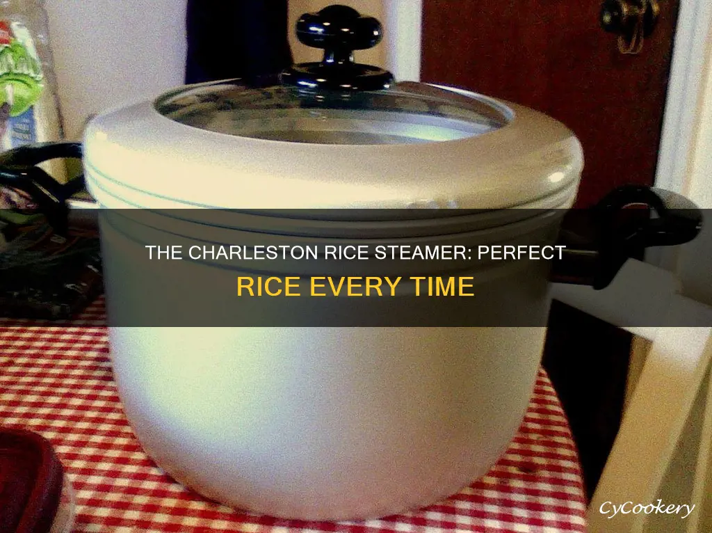 how to cook rice in a charleston rice steamer