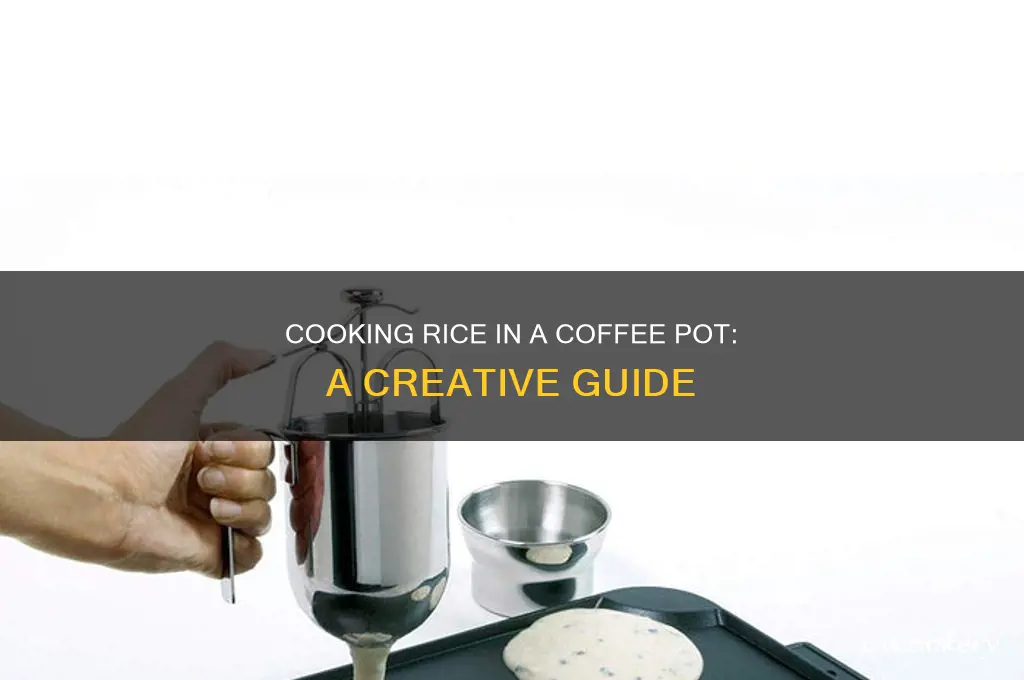 how to cook rice in a coffee pot