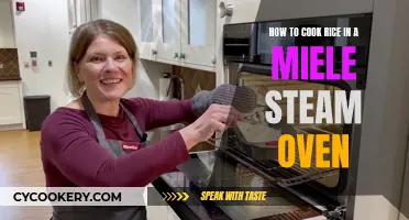 Steaming Rice Perfection with Miele Ovens