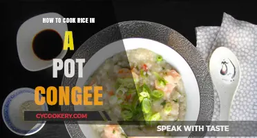 Cooking Congee: Mastering the Perfect Rice Pot