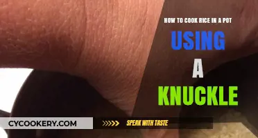 Cooking Rice: The Knuckle Method