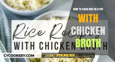 Cooking Rice in Chicken Broth: A Simple, Savory Method