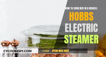 Cooking Rice with a Russell Hobbs Electric Steamer