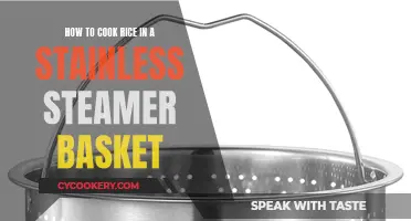 Steaming Rice: Stainless Basket Cooking Guide