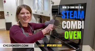 Steam Combi Ovens: Cooking Rice to Perfection