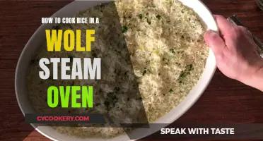 Steaming Rice Perfection with Wolf Ovens