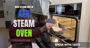 Steaming Rice Perfection with the AEG Oven